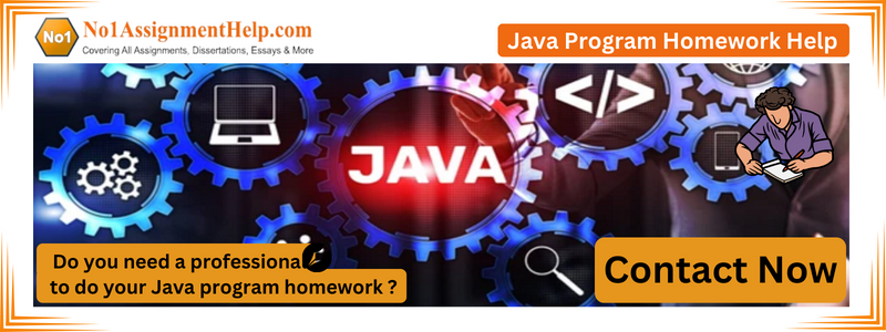 Java Program Homework Help